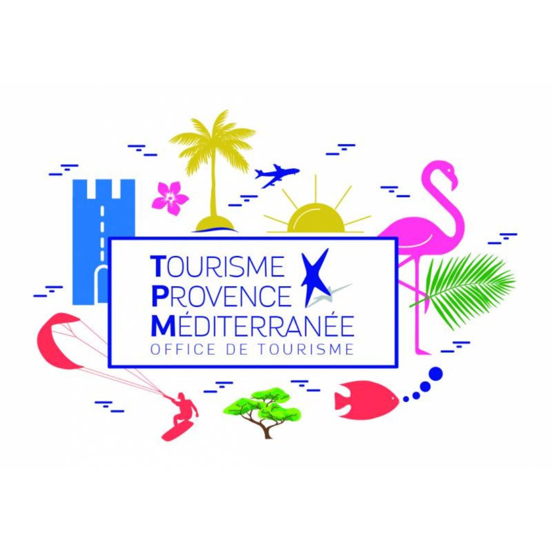 logo tourisme provence méditerranée principauté le brusc