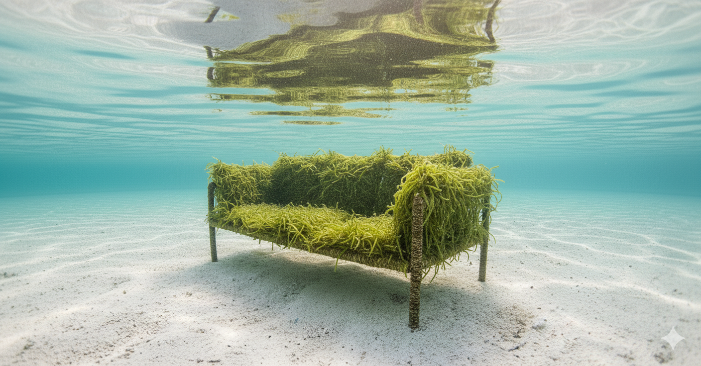 BRUSKEA Canapé 3 quart